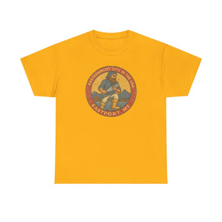 Eastport USA Small Town Fisherman Unisex Tee