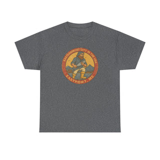 Eastport USA Small Town Fisherman Unisex Tee