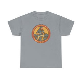 Eastport USA Small Town Fisherman Unisex Tee