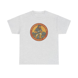 Eastport USA Small Town Fisherman Unisex Tee
