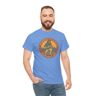 Eastport USA Small Town Fisherman Unisex Tee