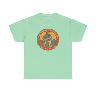 Eastport USA Small Town Fisherman Unisex Tee