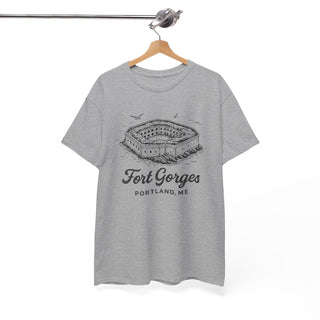 Fort Gorges, Portland Maine Unisex Tee