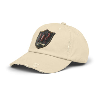 Lobster Crest Distressed Cap