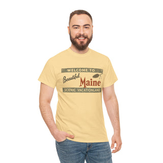 Maine Nostalgic Tee