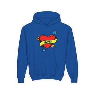 Maine Heart – Kids Hoodie