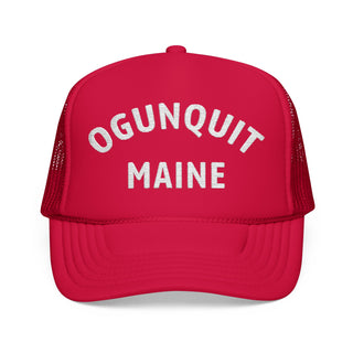 Ogunquit Embroidered Foam Trucker Hat