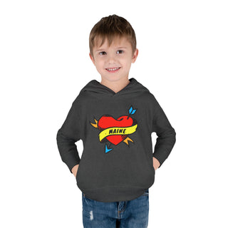 Maine Heart – Toddler Hoodie