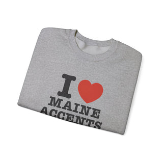 I Heart Maine Accents Unisex Sweatshirt