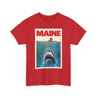 Maine Great White Shark Adult Tee