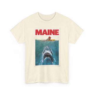 Maine Great White Shark Adult Tee