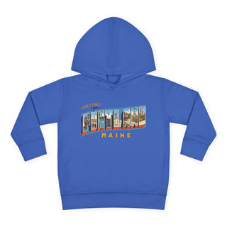 Portland Maine Postcard Unisex Toddler Hoodie