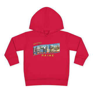 Portland Maine Postcard Unisex Toddler Hoodie