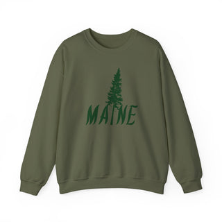 Maine Pine Tree Sweatshirt