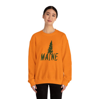 Maine Pine Tree Sweatshirt
