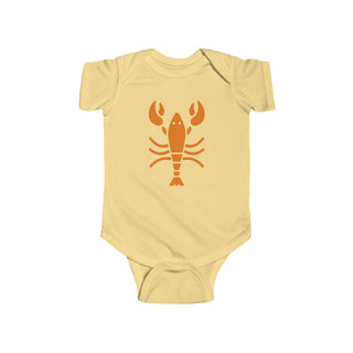 Lobster from the 70s Baby Onesie
