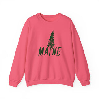 Maine Pine Tree Unisex Sweatshirt