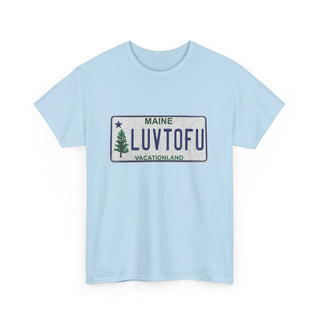 LUVTOFU License Plate