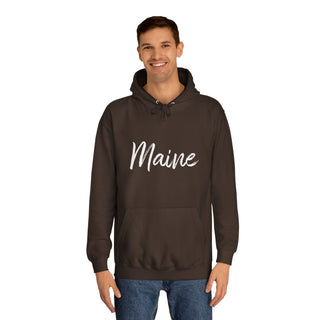 Maine Script Hoodie