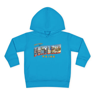 Portland Maine Postcard Unisex Toddler Hoodie