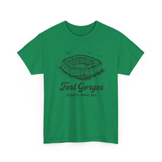 Fort Gorges, Portland Maine Unisex Tee
