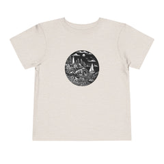 Maine Woodcut – Toddler Tee
