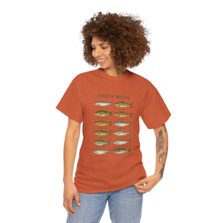 Fish of Maine Unisex Tee