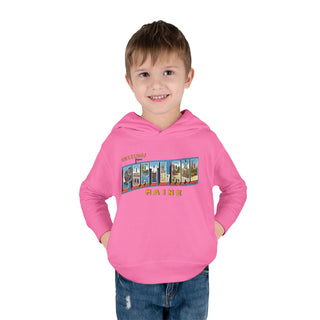 Portland Maine Postcard Unisex Toddler Hoodie