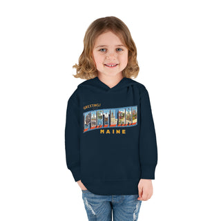 Portland Maine Postcard Unisex Toddler Hoodie