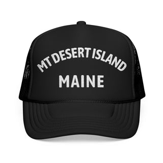 Mt Desert Island Embroidered Foam Trucker Hat