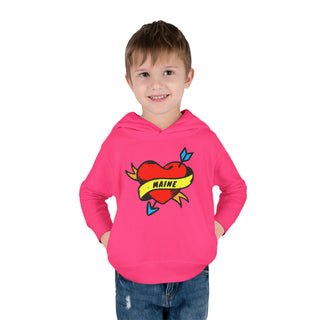 Maine Heart – Toddler Hoodie