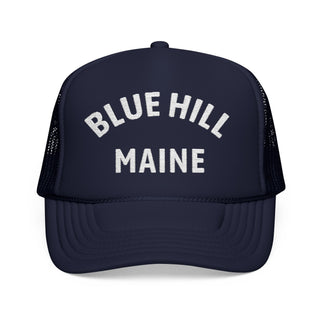 Blue Hill Embroidered Foam Trucker Hat
