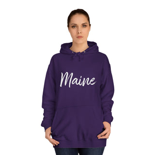 Maine Script Hoodie