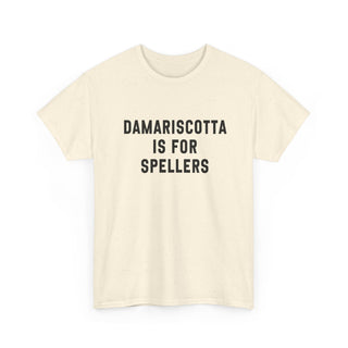 Damariscotta is for Spellers