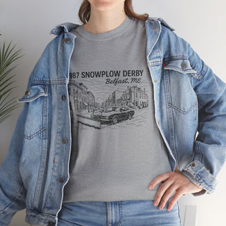 Belfast Snowplow Unisex Tee