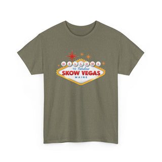 Welcome to Skow Vegas Sign Tee