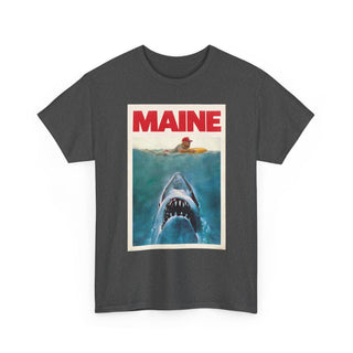 Maine Great White Shark Adult Tee