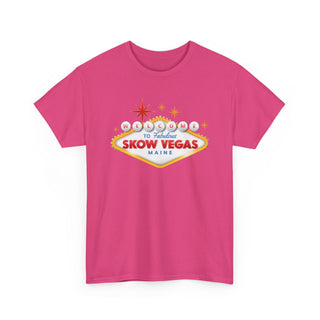 Welcome to Skow Vegas Sign Tee