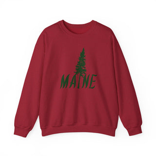 Maine Pine Tree Sweatshirt