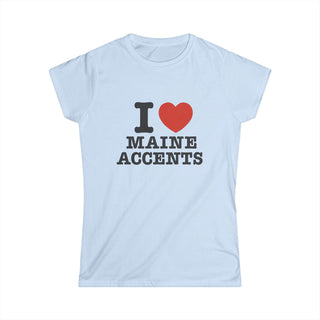 I Heart Maine Accents Women's Tee