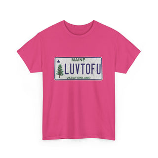 LUVTOFU License Plate