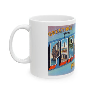 Portland Maine Postcard Mug