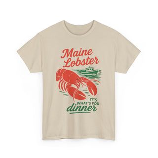Vintage Lobster Dinner Maine Tee – alternate view