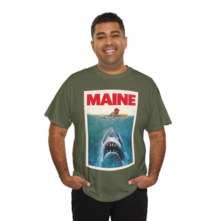 Maine Great White Shark Adult Tee