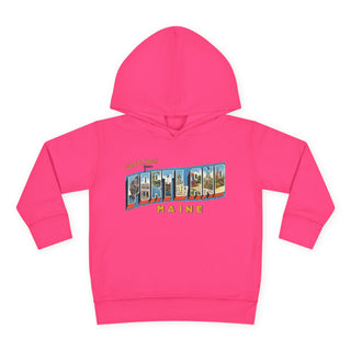 Portland Maine Postcard Unisex Toddler Hoodie