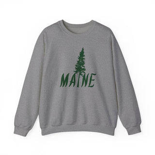 Maine Pine Tree Sweatshirt