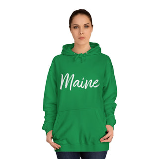 Maine Script Hoodie
