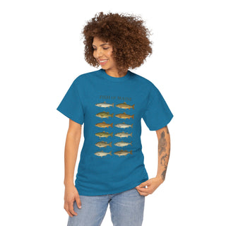 Fish of Maine Unisex Tee