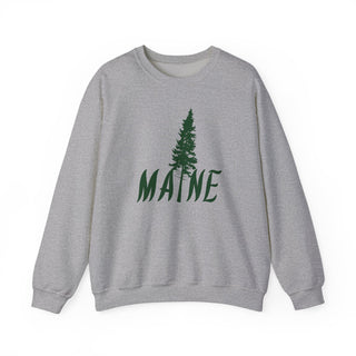 Maine Pine Tree Sweatshirt