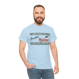 Maine Nostalgic Tee
